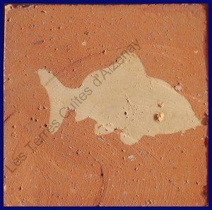 Incrusté Poisson 11x11